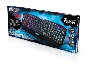 Клавіатура мультимедійна ігрова Smartbuy RUSH 304 USB (SBK-304GU-K)