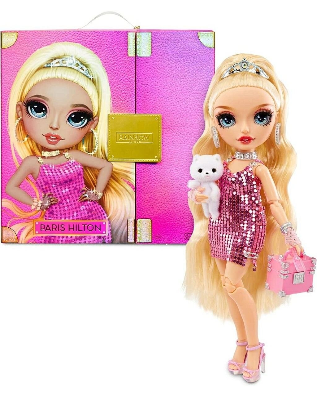 Колекційна лялька Rainbow High - Paris Hilton Premium Collector Doll від компанії Компас - фото 1