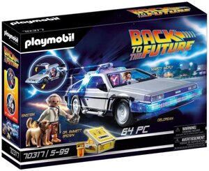 Конструктор Автомобіль назад у майбутнє Playmobil Back to the Future