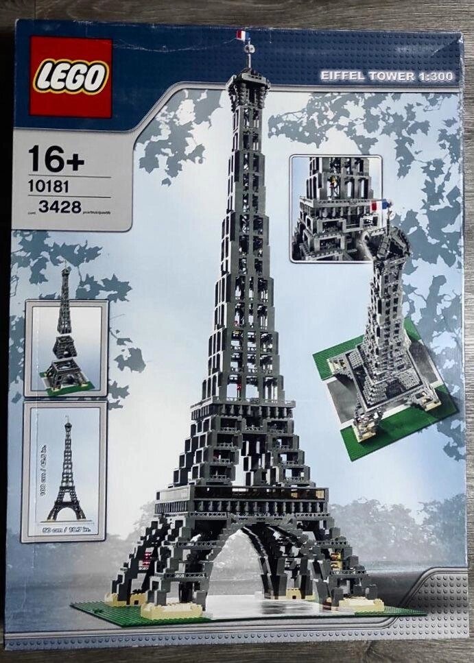 Конструктор LEGO 10181 - Eiffel Tower 1:300 Scale від компанії Компас - фото 1