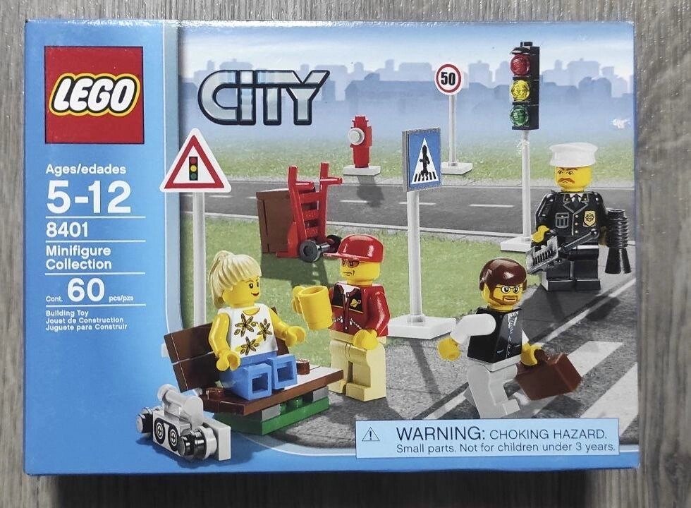 Конструктор LEGO - 8401, 7566 City Minifigure Collection, Farmer ЛЕГО від компанії Компас - фото 1