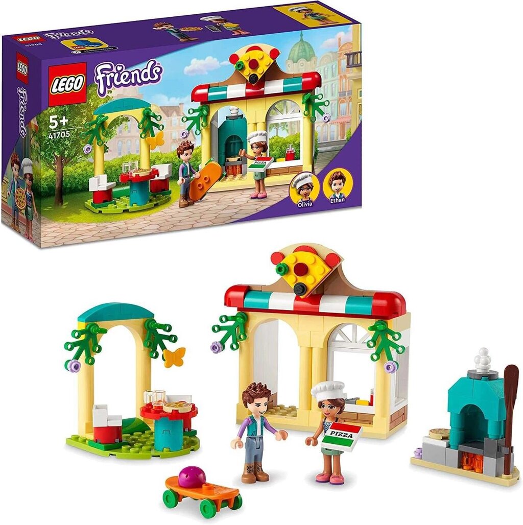 Конструктор LEGO Friends Піцерія Хартлейк Сіті 144 деталі (41705) від компанії Компас - фото 1