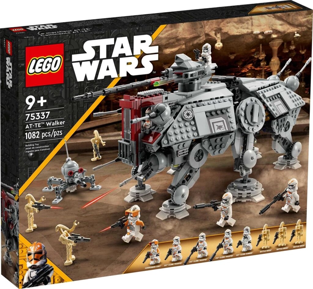 Конструктор LEGO Star Wars AT-TE Walker (75337) від компанії Компас - фото 1