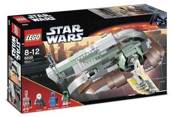 Конструктор Lego Star Wars Slave 1 (6209) 2006 New Boba Fett Боба Фетт від компанії Компас - фото 1