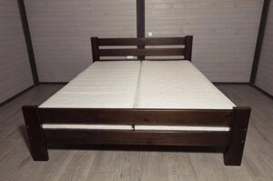 Ліжко дерев'яне. 1.4*2. Подвійний. Правий дерев'яний