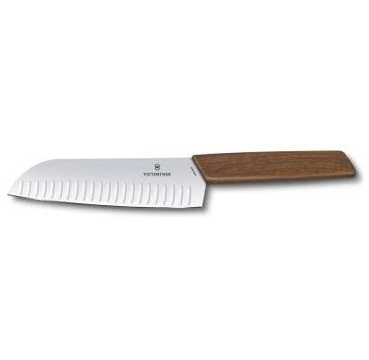 Кухонний ніж Victorinox Swiss Modern Santoku 6.9050.17KG від компанії Компас - фото 1