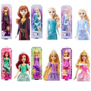 Лялька дисней Аврора Рапунцель Ельза Анна Аріель Моана Disney Mattel