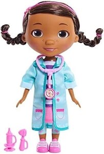 Лялька Доктор Плюшева в халаті 20 см Doc McStuffins Оригінал