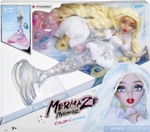 Кукла русалка Гвен MERMAZE Winter Waves Gwen Mermaid оригінал