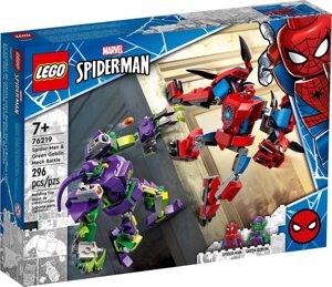 Lego Battle Designer of Spider-Man та Green Goblin Robots 76219