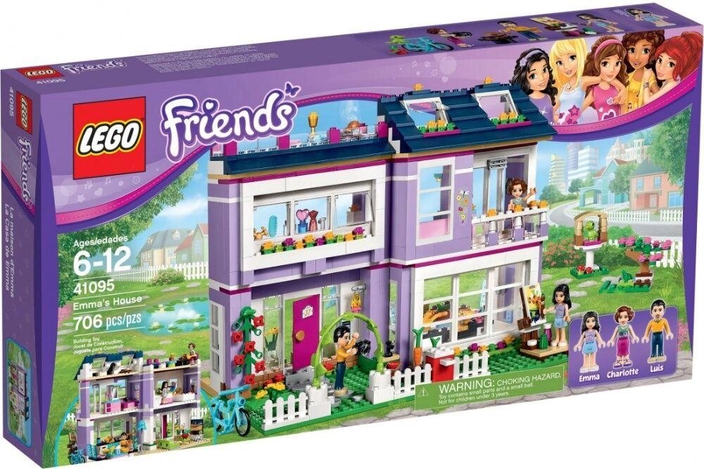 Lego Friends Будинок Еми 41095 від компанії Компас - фото 1