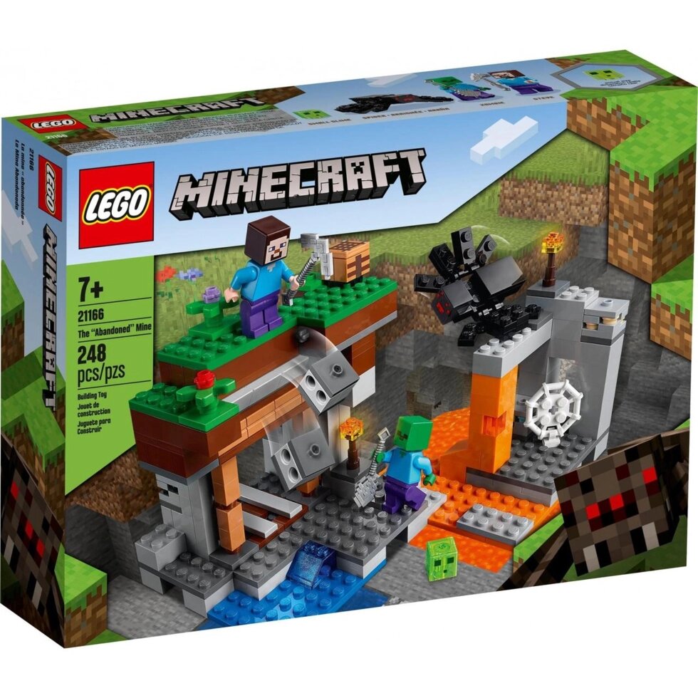 LEGO Minecraft 21166 Закинута шахта від компанії Компас - фото 1