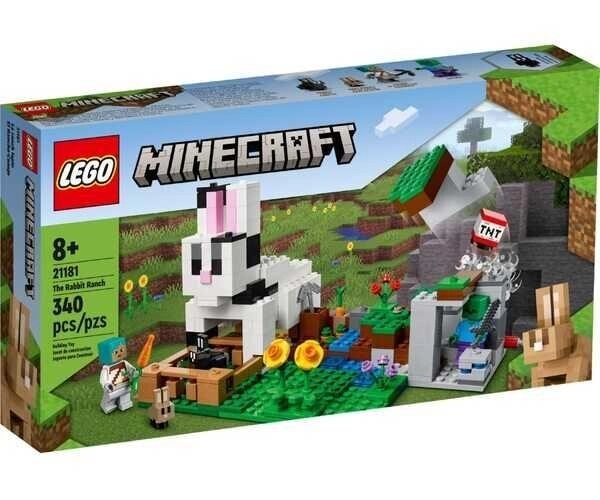 LEGO Minecraft 21181 Кроляче Ранчо від компанії Компас - фото 1