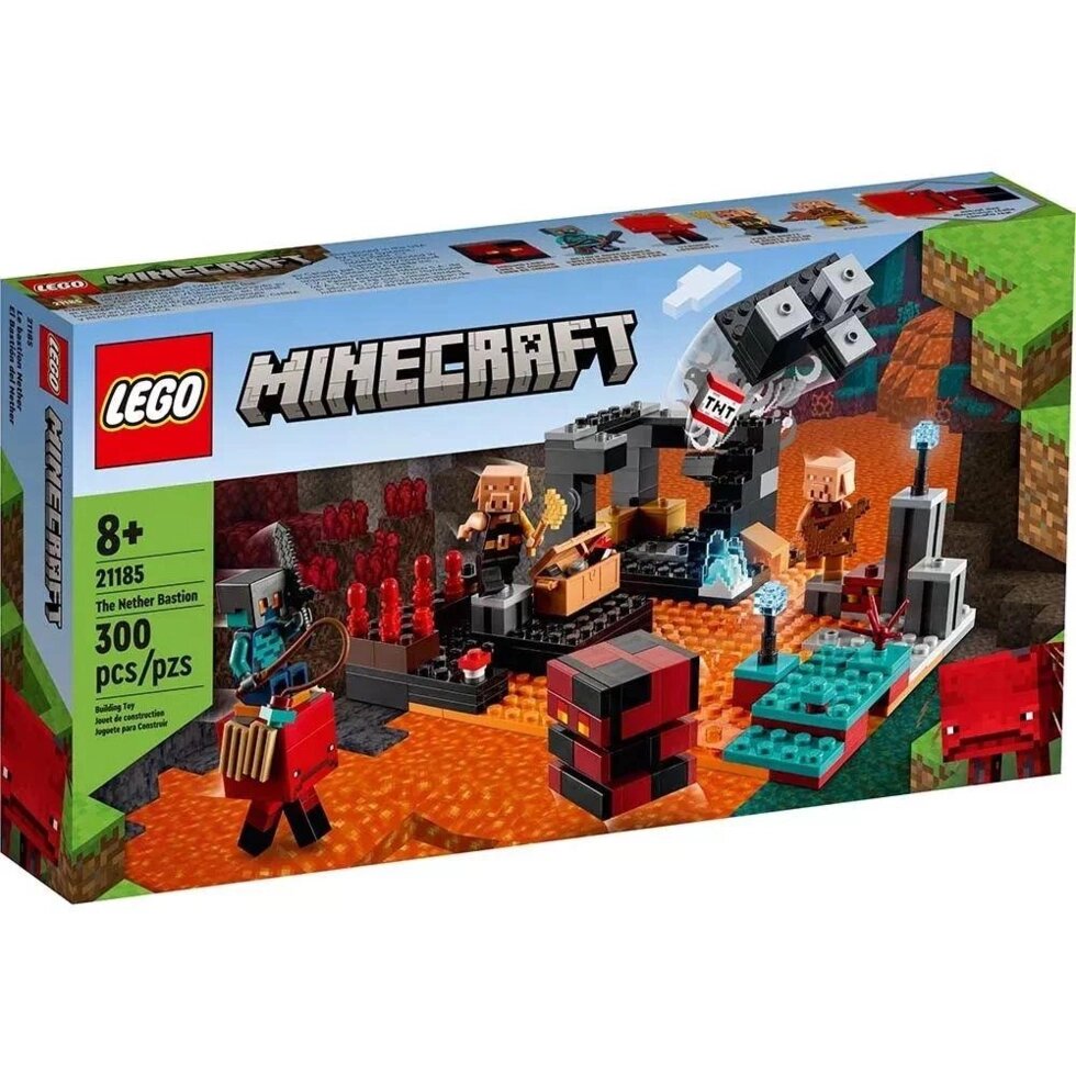 Lego Minecraft 21185 Бастіон підземного світу від компанії Компас - фото 1