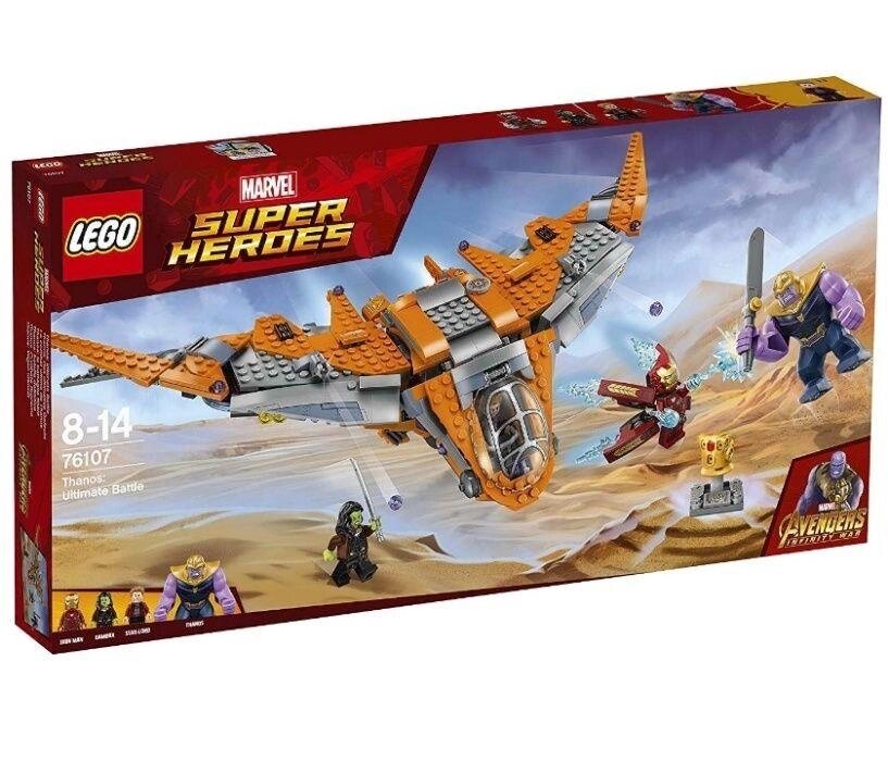 Lego Super Heroes Війна нескінченності: Танос - остання битва 76107 від компанії Компас - фото 1