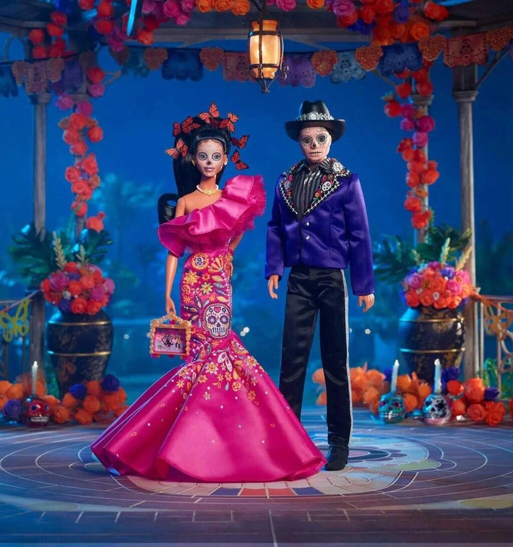 Лялька Barbie Signature Dia de Muertos 2023: Barbie, Ken, Барбі від компанії Компас - фото 1