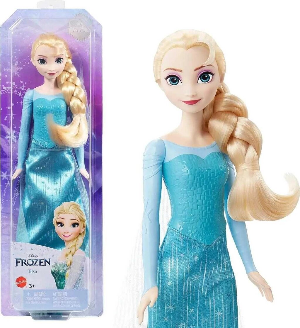 Лялька Ельза 28 см Холодне Серце Disney Princess Elsa Mattel HLW47 від компанії Компас - фото 1