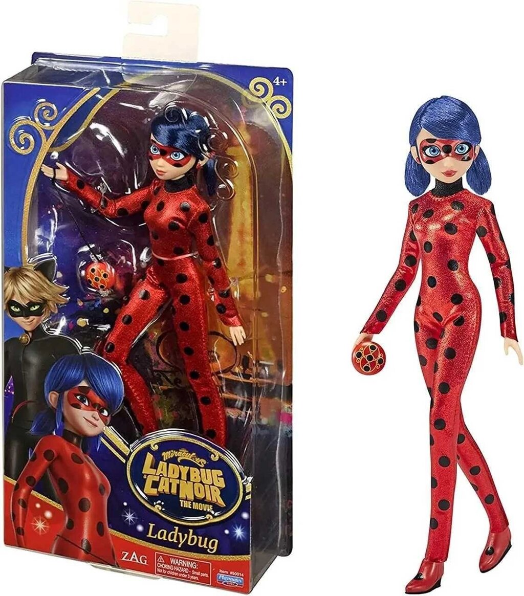 Лялька Леді баг шарнірна 25 см Miraculous Ladybug &amp, Cat Noir від компанії Компас - фото 1