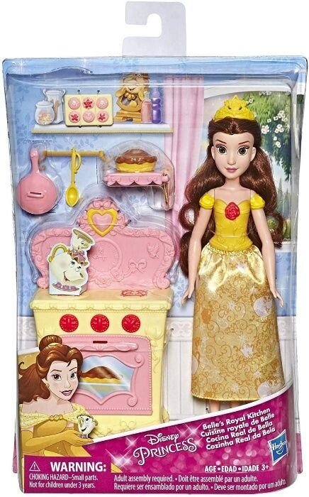 Лялька Принцеса Белль і кухня, Princess Belle&#x27,s Kitchen, Hasbro від компанії Компас - фото 1