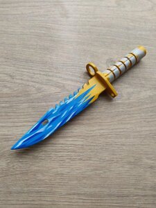 Макет дерев'яний ніж штик-ніж м9 байонет Фрозен M9 bayonet Frozen