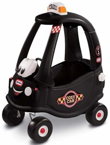 Машинка-каталка для дітей серії Little Tikes Cozy Coupe — Чорне таксі