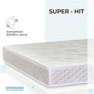 Матрац Spring Super-Hit vel matras 140x190 ліжко в'язання