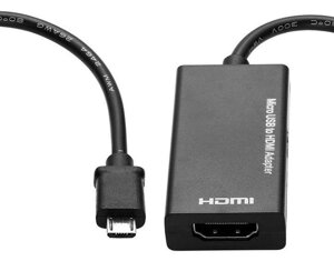 MHL (micro usb 5pin) адаптер дублювання екрану ТБ зі смартфона/HDMI