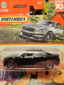 Модель матчбокс Додж чарджер 2018, matchbox doodge charger, новий, мисливський