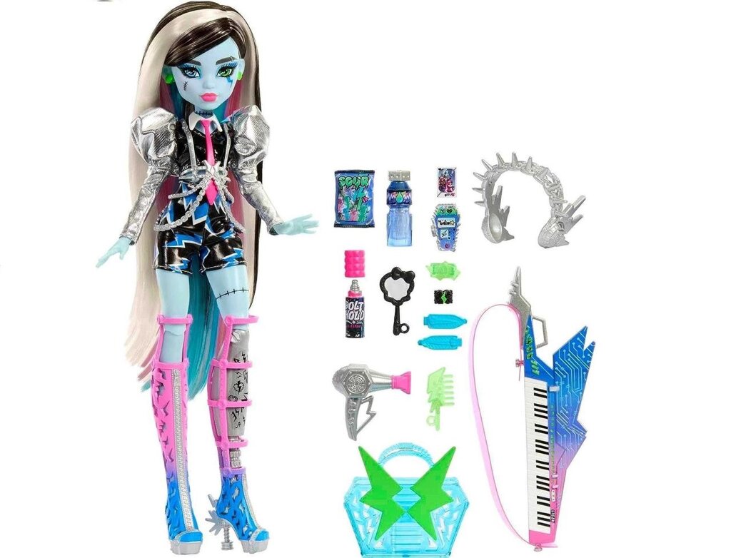 Монстер Хай Френкі Стейн рокзірка Monster High Frankie Stein Rockstar від компанії Компас - фото 1