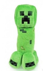 М'яка іграшка Криперіз гри Майнкрафт 18 або 25 см Creeper Mojang