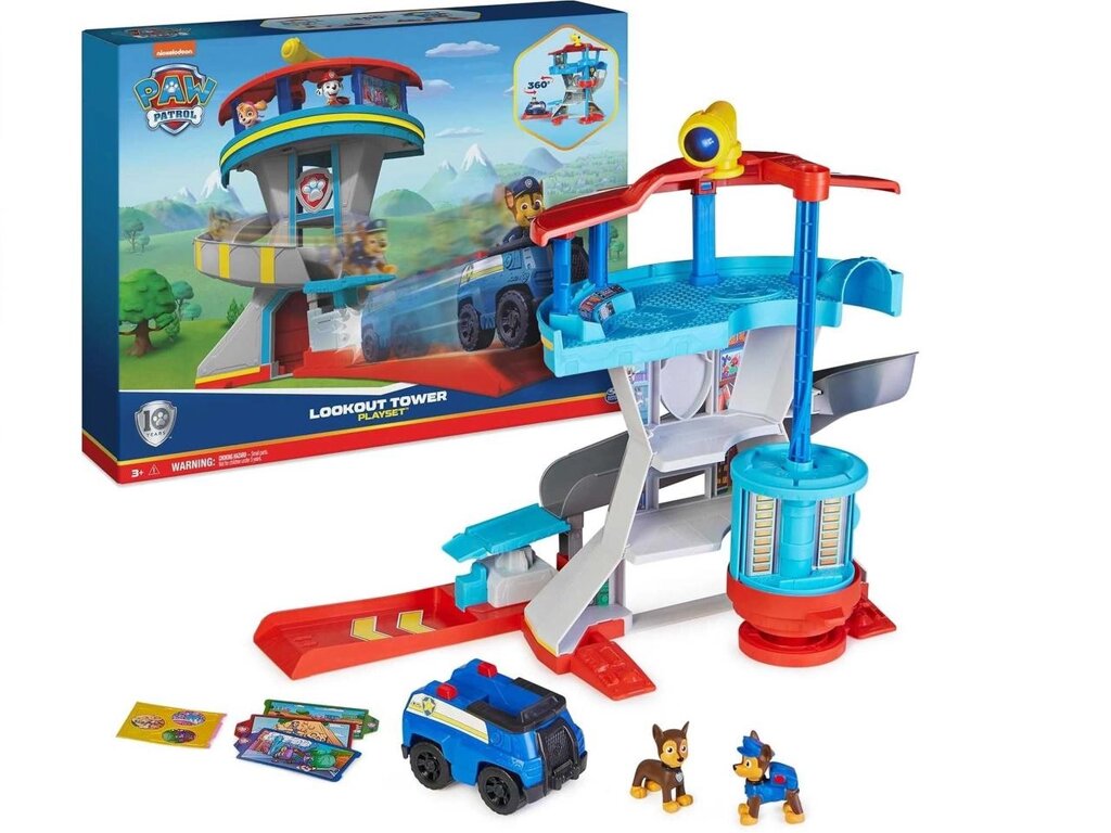 Набір Щенячий патруль Оглядова вежа Paw Patrol Lookout Tower від компанії Компас - фото 1