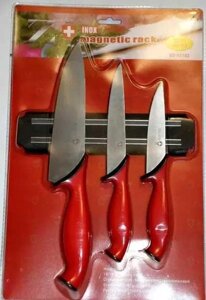Набір Кухонний Ножів На Магнітному Тримачі Swiss Zurich SZ-13102