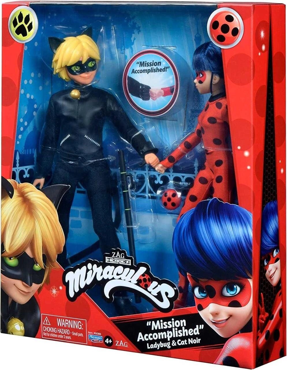 Набор Miraculous Mission Accomplished Ladybug &amp, Cat Леді Баг Суперкіт від компанії Компас - фото 1