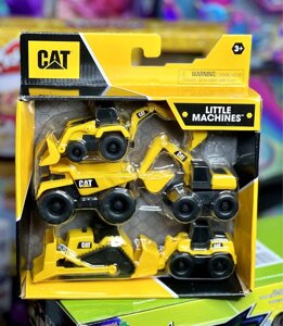 Набір будівельної техніки машинок cat