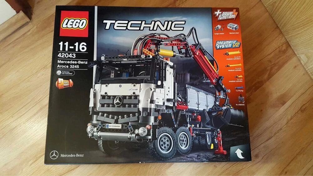 Новий Lego 42043 MERCEDES-BENZ AROCS 3245! New! від компанії Компас - фото 1