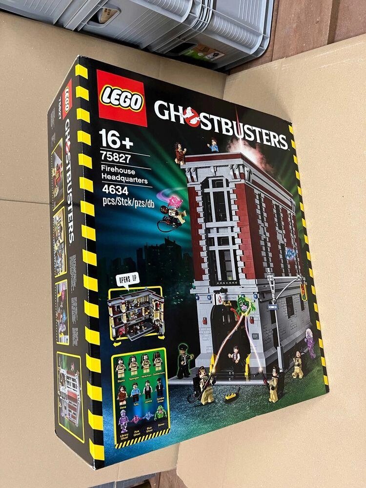 Новий Lego 75827 Ghostbusters Штаб-квартира Мисливців за привидами! New від компанії Компас - фото 1