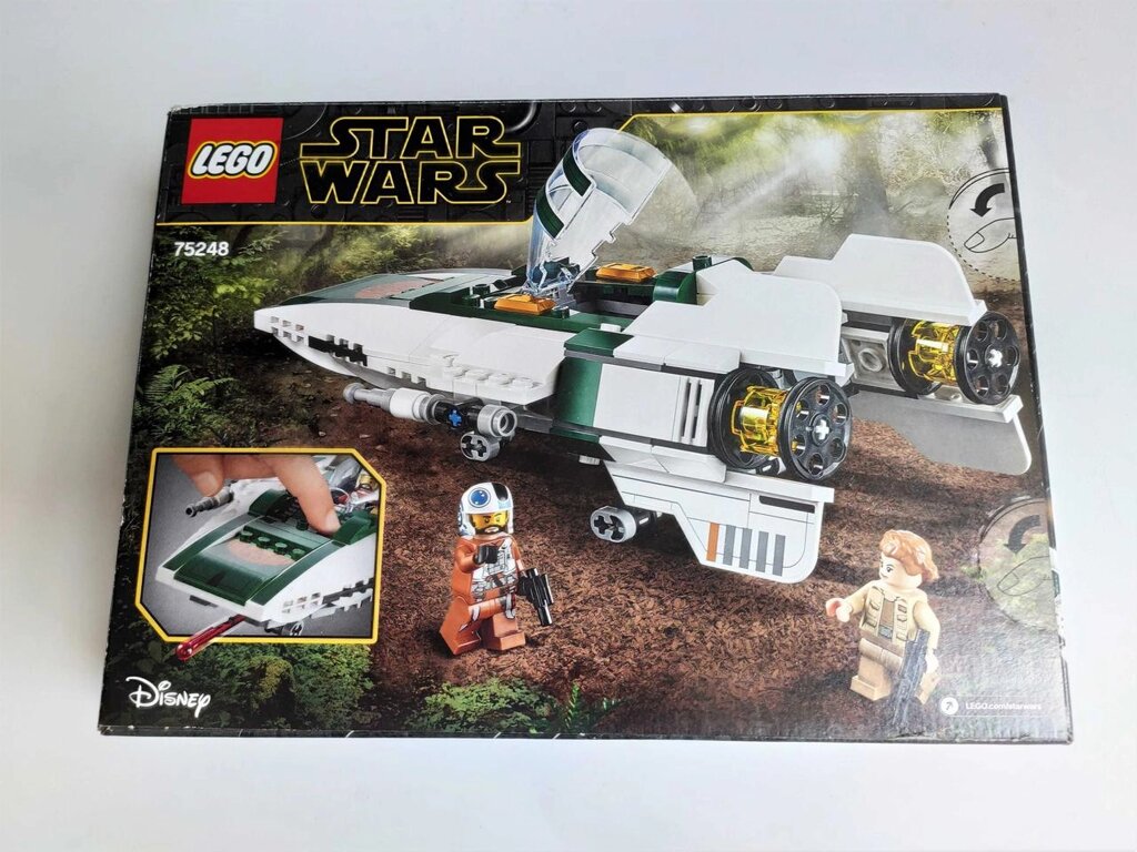 Новий Lego Star Wars 75248 Resistance A-wing Starfighter від компанії Компас - фото 1