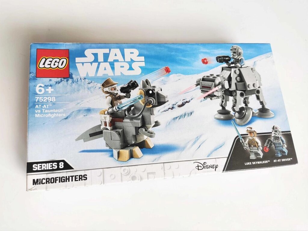 Новий Lego Star Wars 75298 AT-AT vs Tauntaun Microfighters від компанії Компас - фото 1