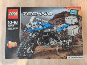 Новий lego technic 42063 BMW R1200 GS! new!