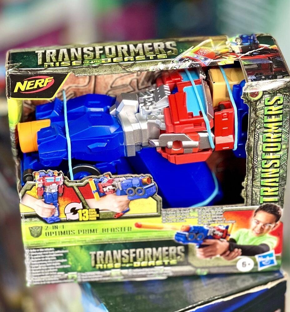 Optimus Prime Blaster 2-в-1 бластер нерф nerf від компанії Компас - фото 1