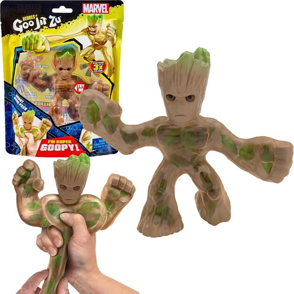 Оригінал Goo Jit Zu Marvel Hero Pack - Groot Гуджитсу Марвел, Грут від компанії Компас - фото 1