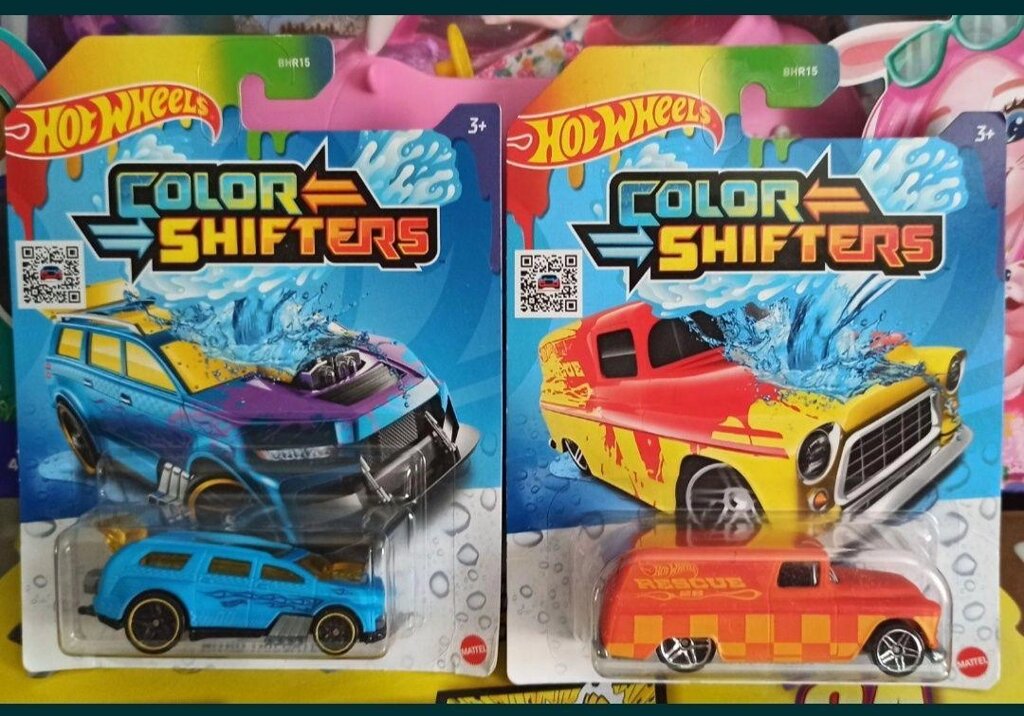 ОРИГІНАЛ! Хот Вілс машинки змінюють колір Hot Wheels Color Shifters Veh від компанії Компас - фото 1