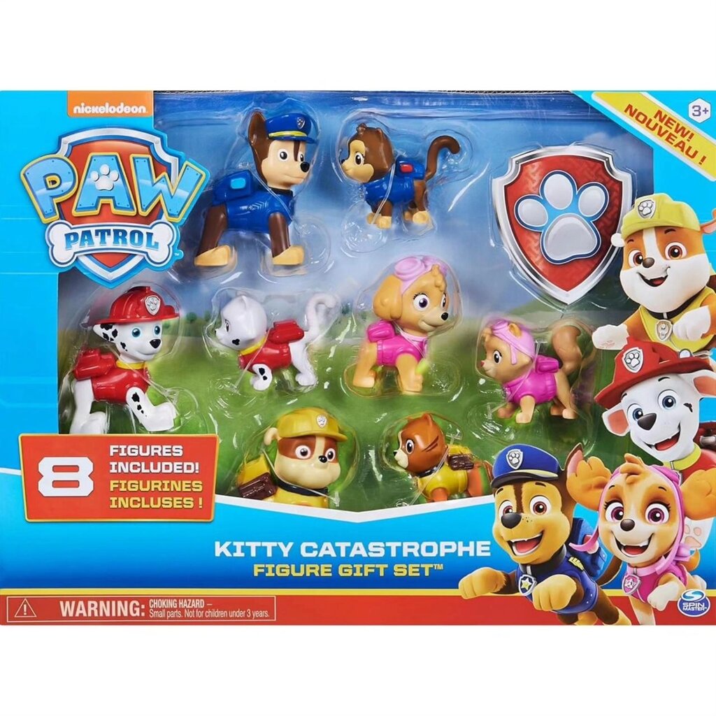 Paw Patrol Kitty Catastrophe Gift Set 8 фігурок Котяча катастрофа від компанії Компас - фото 1