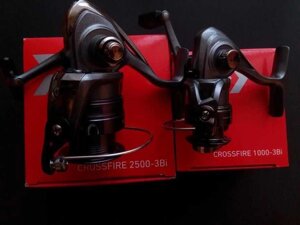 Daiwa Crossfire 3BI 2500 1000 нова Котушка рибальська для спінінга