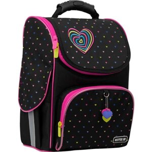 Шкільний рюкзак Kite Education Hearts K22-501S-4 з LED підсвічуванням