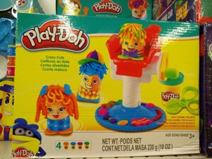 Игровий набір пластелін Play Doh Весела Перукарня для ліпки
