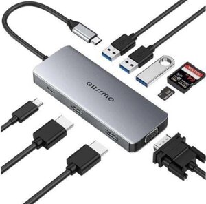 Док giissmo 9 в 1 USB C Hub Y16