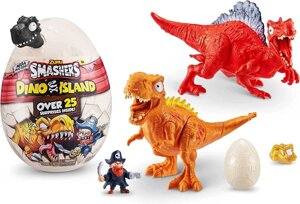 Велике Яйце Smashers Dino Island Mega Egg T-Rex, Spinosaurus Динозавр