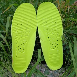 Устілки для спортивного взуття Антибактеріальні 36-45 р 29.5 см жовті