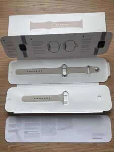 Браслет Ремінець Оригінал Apple Watch Series 8 41 mm Розміри S/M M/L Беж